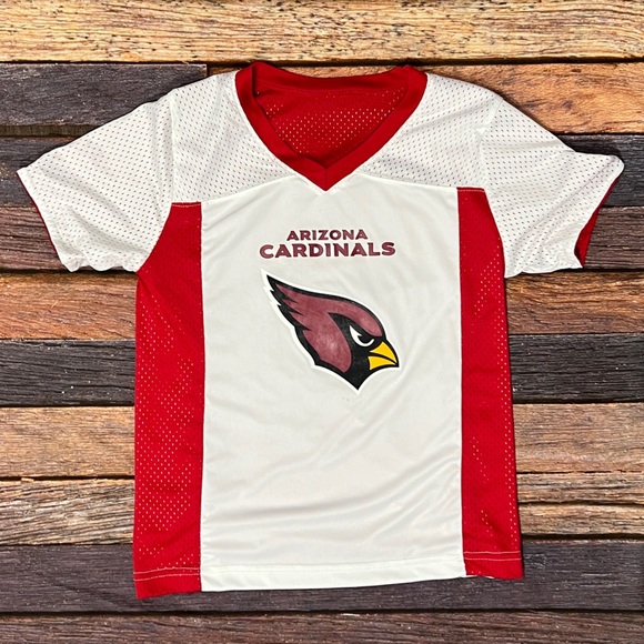 Arizona Cardinals NFL Flag Football Boys Kids Reversible Jersey Youth Shirt - Picture 1 of 6